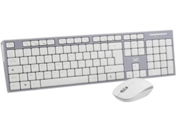 Teclado T'NB KBSCGR (Wireless - Layout Francês - Teclado Numérico)