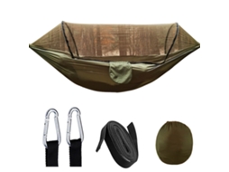 Hammock de Camping com Mosquiteiro Od Green