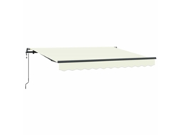 Toldo Retrátil Creme 250 X 200 Cm Tecido MAISON EXCLUSIVE
