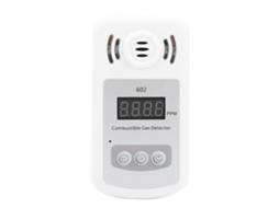 Detector de Vazamento de Gás Inflamável Portátil 602 para Gás Natural Metano com Alarme e Análise S/MARCA
