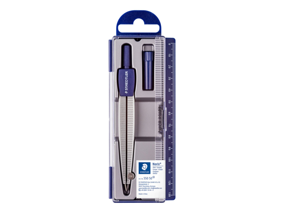 Compasso STAEDTLER Noris Club Estojo 550-50 (azul)