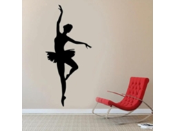 Adesivos Muraux Silhuetas De Balé Para Estúdios De Dança, Dançarinas De Balé E Meninas Que Dançam.