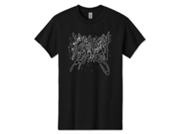 Camiseta Haiku Hands Splatter Logo ROCKINSTONE Unissex Adulto Mais Vendida Tamanho: M
