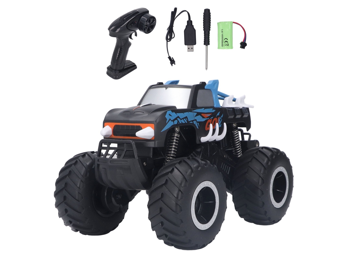 Business carro Controle Remoto Off Road 1:16 Anfíbio com Rodas Grandes e Capacidade de Escalada | S/MARCA