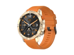 Smartwatch YIZHOOD Ak57 1.43 Inch Bluetooth Chamada Ip67 À Prova de Água Monitorização Da Saúde Mais de 100 Modos de Desporto Android e Ios Ouro