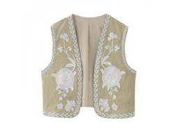 2026-chaleco De Mulher Estilo Étnico Com Bordado Floral Vintage Curto Para Verão Casual Qdw S Style-5