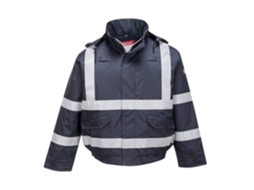 Casaco Resistente A Chamas Bizflame Rain - Multi-proteção Azul Marinho / 4xl