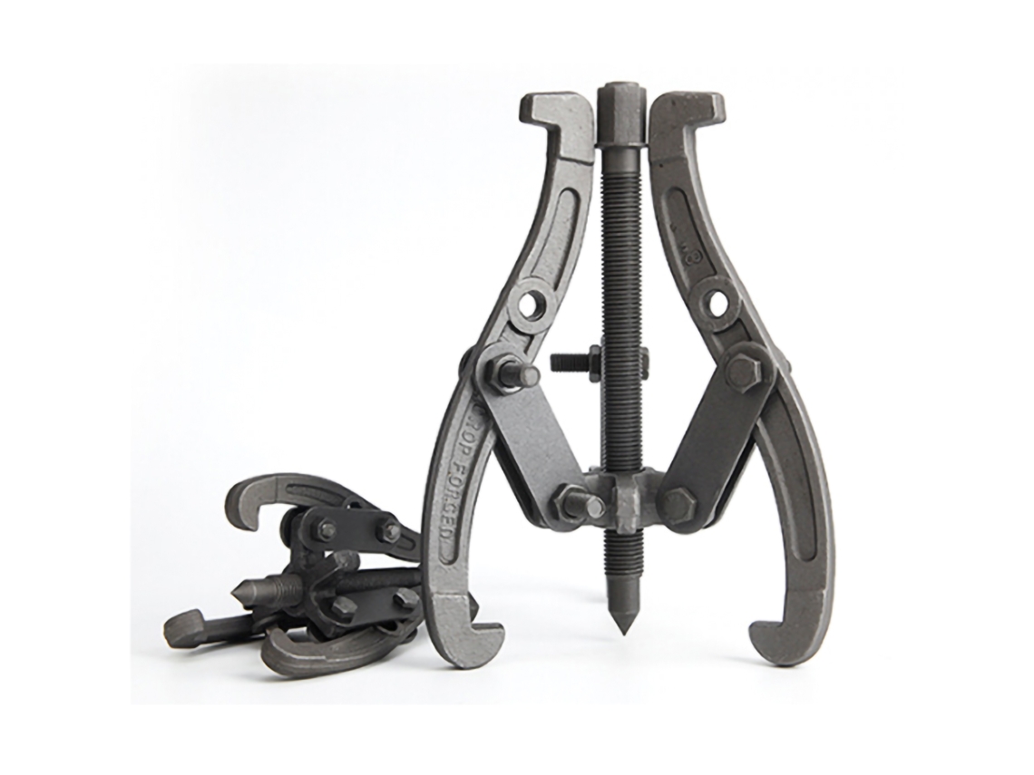 Extrator de Engrenagens de Aço Carbono de Alta Resistência com 3 Garras, Ferramenta Multifuncional para Remoção de Rolamentos, 100mm/4 pol.
