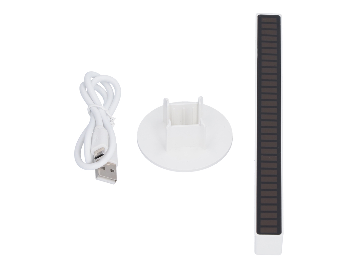 Luz de Ritmo Musical Rgb com Controle por Voz e Usb para Carro S/MARCA
