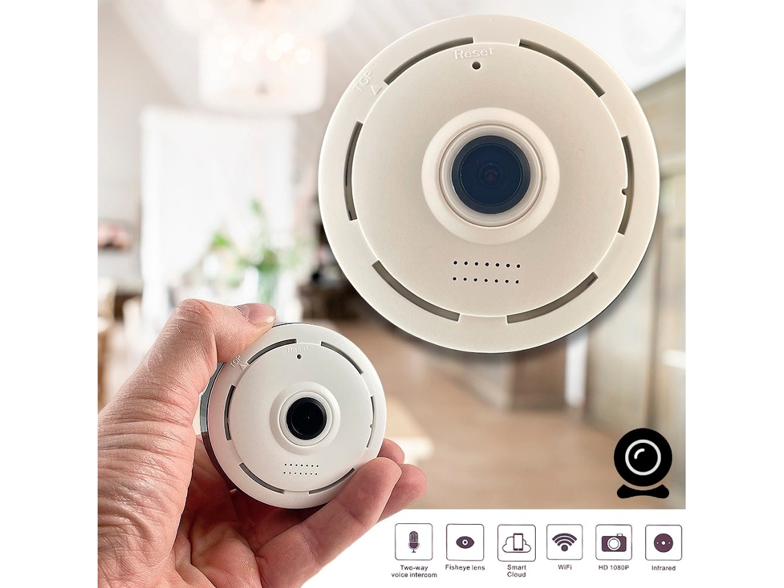 Câmera Wi-fi Interna 360°
