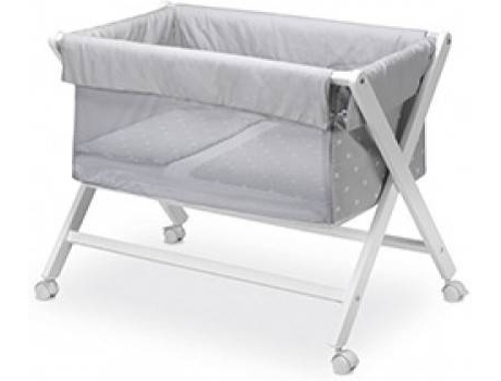 Roupa para Mini Berço PIRULOS Star Branco/Cinza
