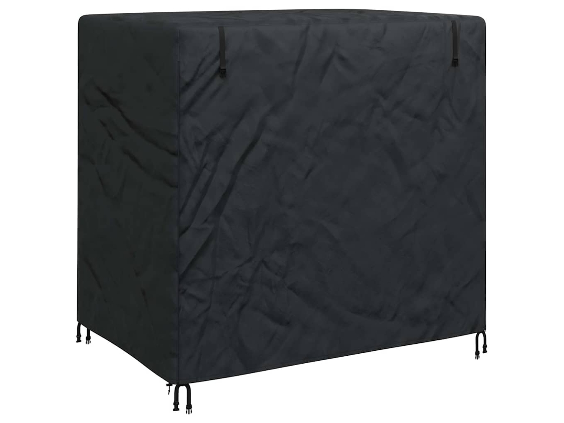 Conjunto 1 Cobertura Para Baloiço De Exterior Vidaxl Preto Oxford (175 X 125 X 180 Cm)