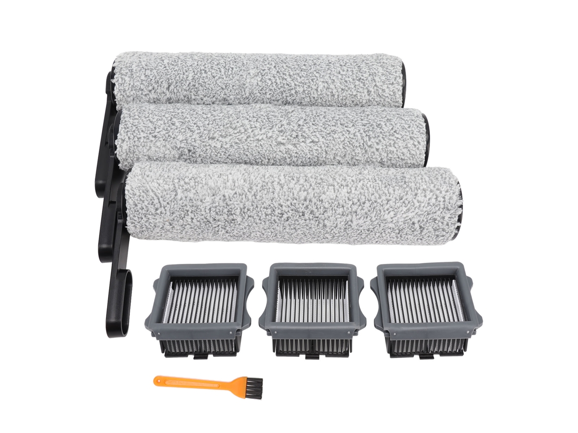 Kit de peças de reposição para TINECO S5: 3 rodelhos, 3 filtros HEPA e pincel de limpeza | S/MARCA