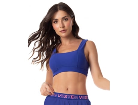Top de Mulher VESTEM Rosinha Bic Azul (S)