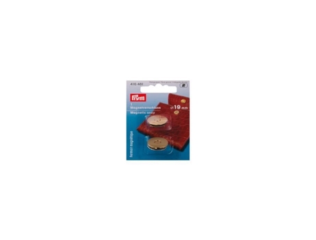Fecho Magnético Prym 19 Mm Ouro Latão Antigo Para Bolsas E Bolsas
