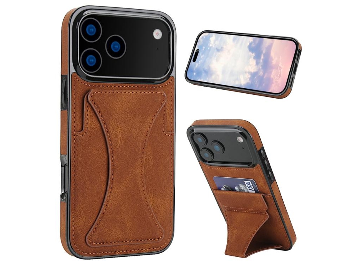 Capa Para Iphone 17 Pro - Capa Ultrafina E Resistente A Impactos Com Suporte.