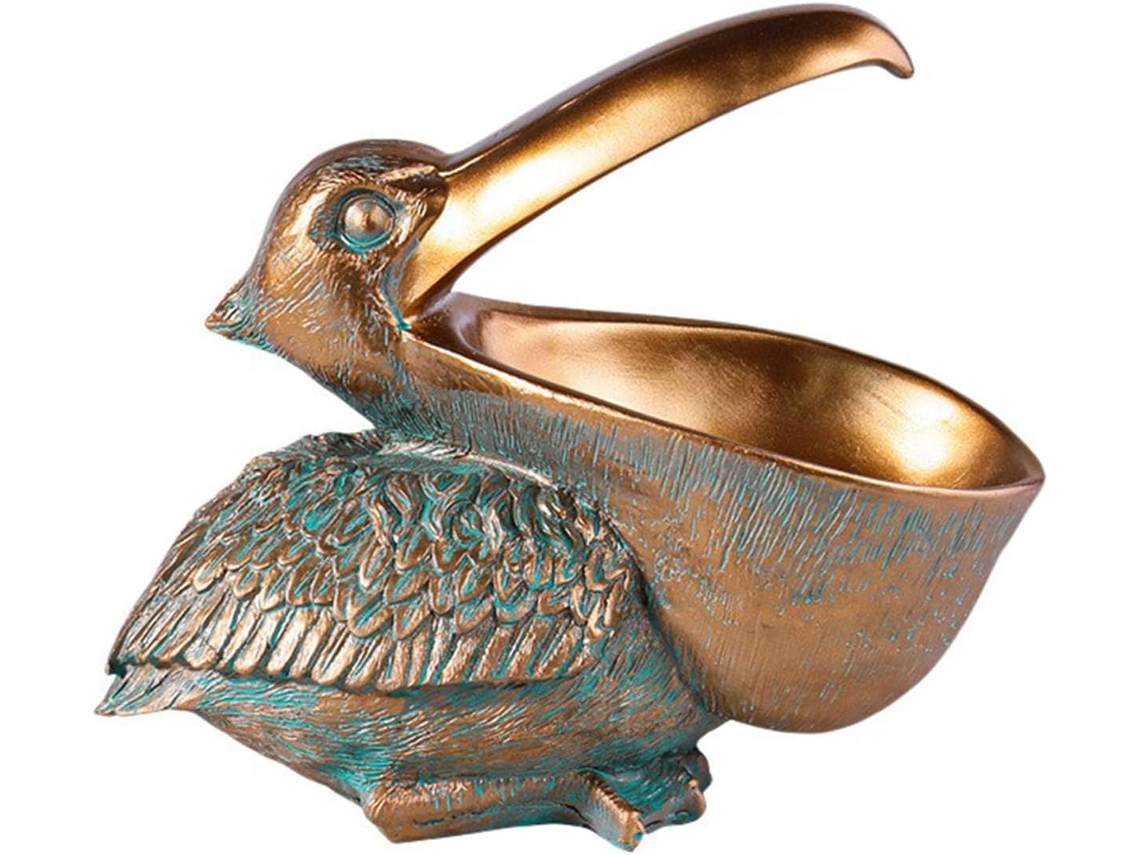 Estátua De Pélican Estatuetas De Pássaros De Resina Decoração De Pelicano Decoração De Tucano,