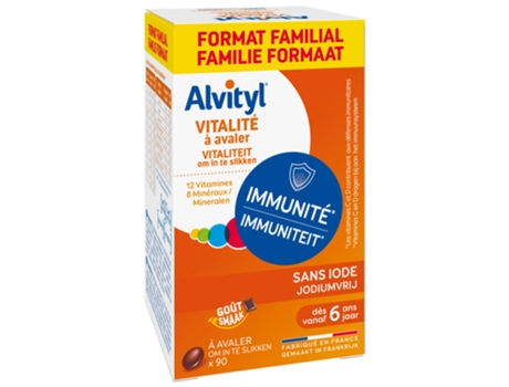 ALVITYL Vitality 90 Comprimidos para engolir