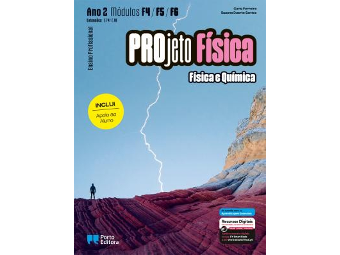 Projeto Física - Física E Química - Módulos F4, F5 E F6 (ano 2) - Ensino Profissional 2026