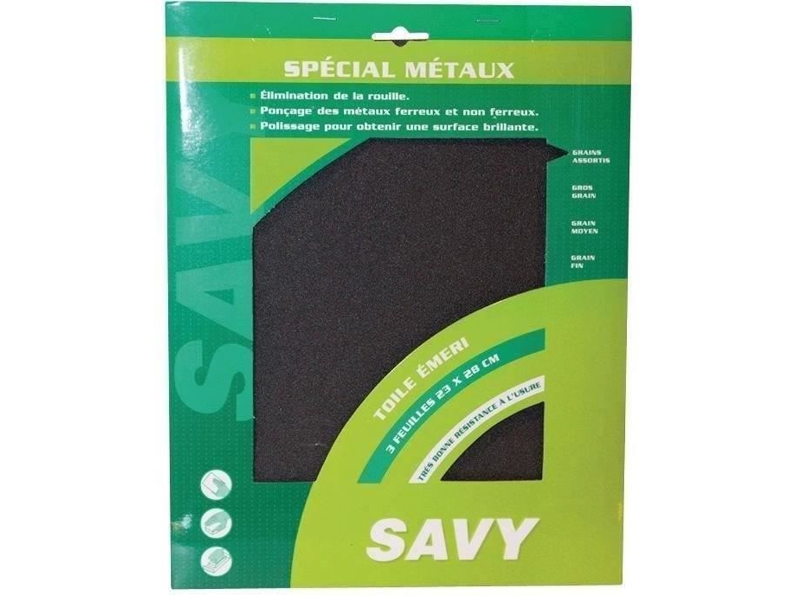 Tela De Esmeril Sortida Por 3 Savy A Savy