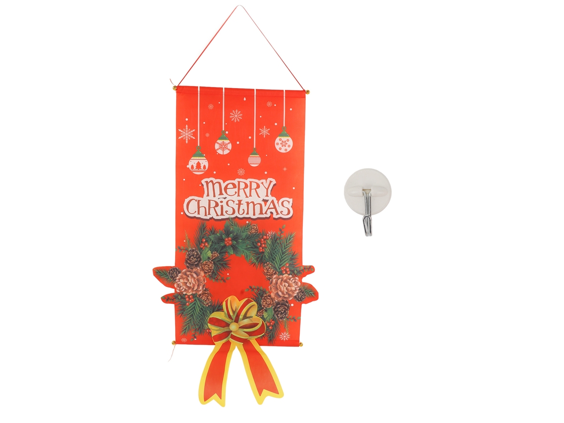Laxiscreed Painel De Porta Noel Em Madeira Com Laço, Cervo E Letras Para Decoração De Interior