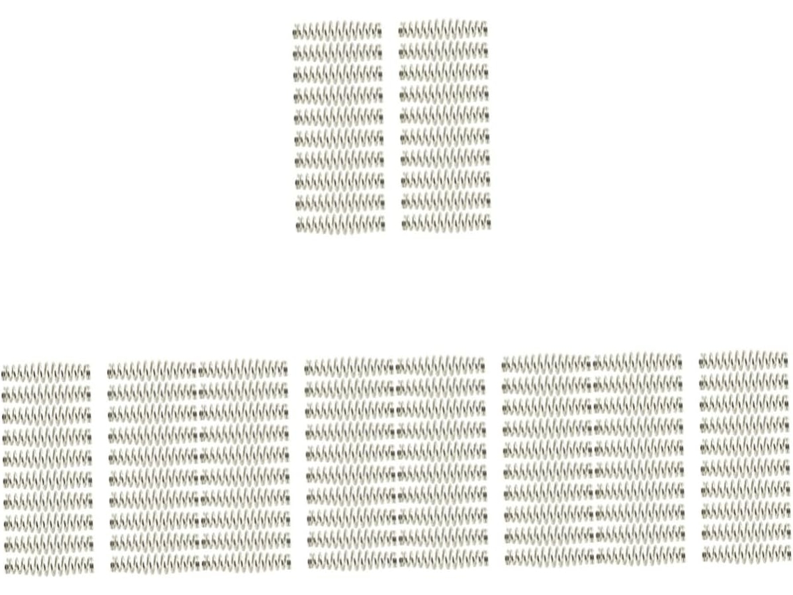 Conjunto De 100 Molas De Reposição Para Tesouras De Poda E Acessórios De Jardim.