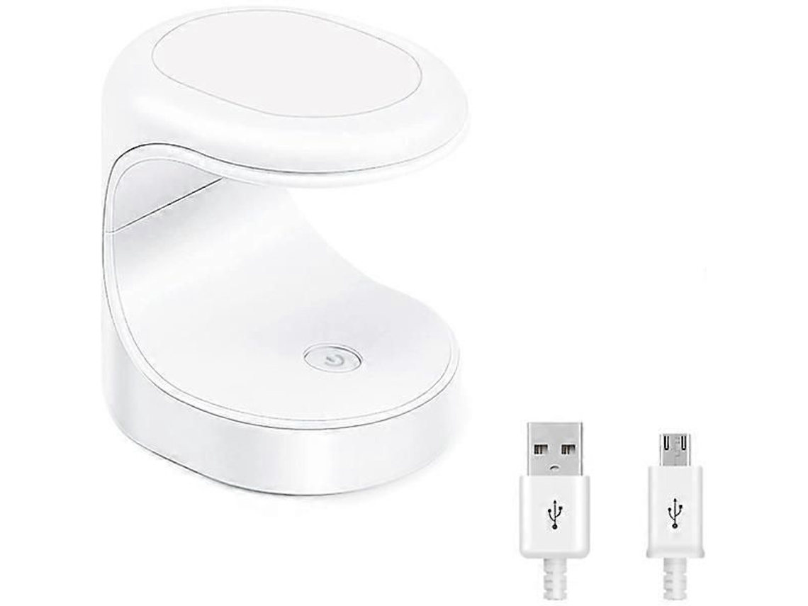 Mini Nail Dryer, White Uv Led Gel Dryer With Portable Quick Drying GOKOCO