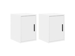Conjunto de 2 Armários de Parede para Garagem Derivados de Madeira MAISON EXCLUSIVE