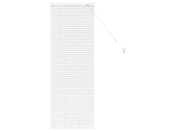 Conjunto 1 Persianas Venecianas Vidaxl Branco Alumínio (130 X 50 Cm)