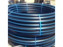 Tubo de Polietileno Pe Hd 100 10Bar. 50M 25 Mm Alim. 1002510B CAUDAL