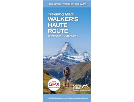 Livro Walkers Haute Route Chamonix to Zermatt de Andrew Mccluggage (Inglês)