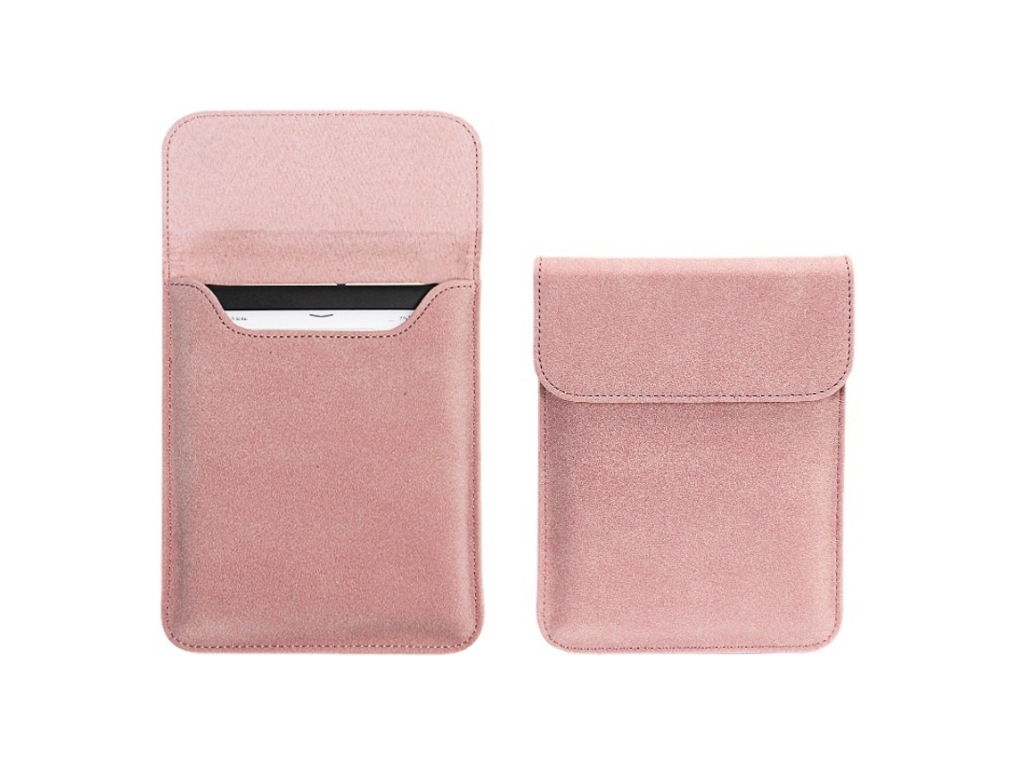 Elysve Bolsa Para Laptop Para Kindle 6 Polegadas Rosa