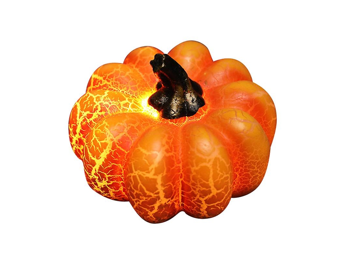1 Unidade de Abóbora Led Brilhante para Decoração de Halloween ALLINLESS