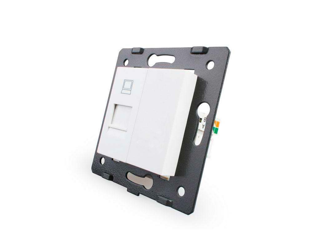 Mecanismo de Encastrar Tomada Rede Rj45 LEDBOX