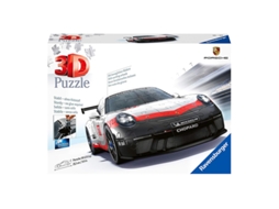 Puzzle 3D Porsche GT3 CUP RAVENSBURGER (Idade Mínima: 10 - 108 Peças)