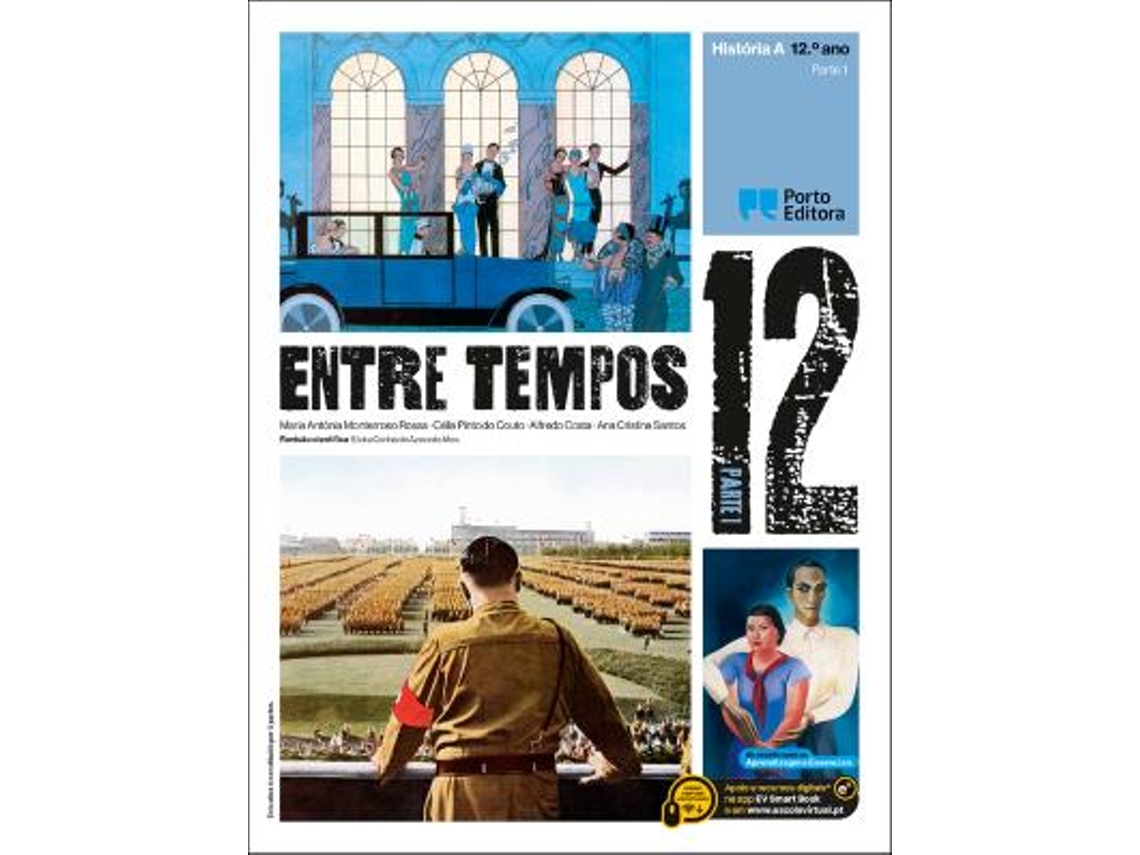Entre Tempos - História A - 12.º Ano Manual 2026