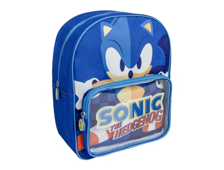 Mochila Escolar SONIC Azul 25 x 3 x 12 cm