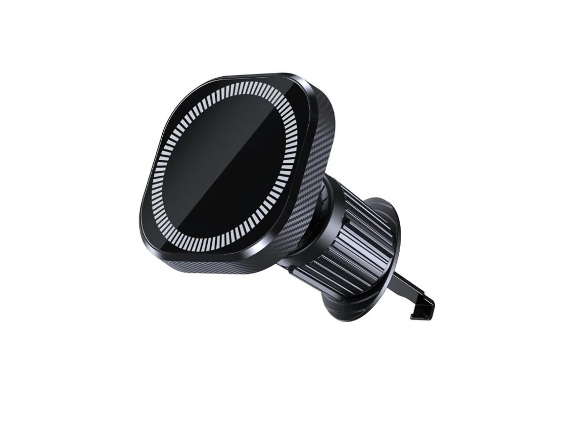 Suporte Mãos Livres Carro Ventilação Rotação Automotivo Yizhood Magnética Preto