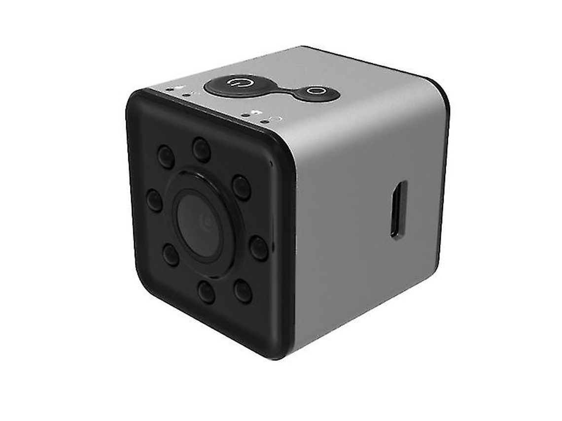 Mini Câmera Wifi Full Hd 1080p À Prova Dágua Gravador De Vídeo Visão Noturna 155 Graus Grande Angular Yizhood (prata)