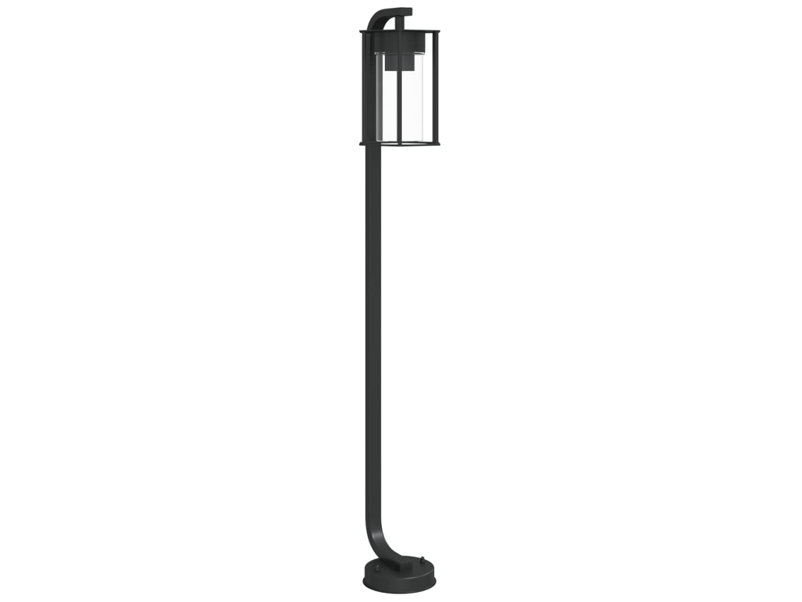 Outdoor Floor Lamp, Outdoor Floor Lamps Vidaxl Preto Aço Inoxidável (100 Cm)