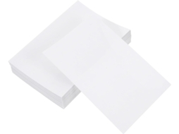 Vaguelly 100 Folhas De Plastificação Autoadesivas Pvc Transparentes Para Fotos E Documentos Em Bureau Ou
