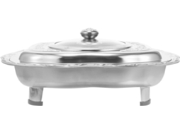 Em Aço Inoxidável Com Tampa, Bandeja Reutilizável E Base De Quatro Pés, Resistente E Fácil De Gokoco