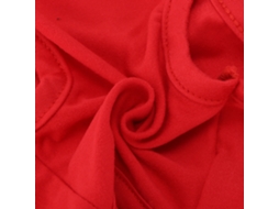 Camisa Para Perro Con Piedras Strass Moda Ligera Sudadera De Cachorro Ropa De Mascota Rojo Talla M