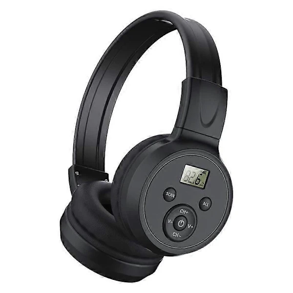 Fones De Ouvido Sem Fio Com Rádio Fm, Recarregáveis, Ideais Para Reuniões E Uso Diário. Brilvibera