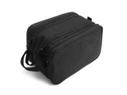 HYMNORA Nécessaire Resistente De Homem Design Exclusivo Zíper Duplo Bolsos Acompanhante Viagem (9.64x6.7x5.51/24.5x17x14cm)
