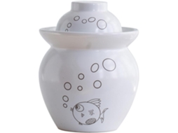 Pote Hermético De Cerâmica, 0, 75kg, Para Picles