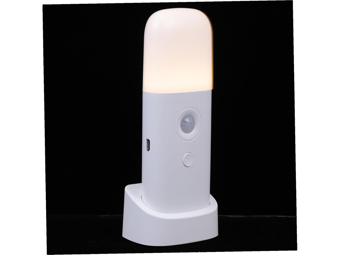 Luminária De Cabeceira Supvox 1w Com Sensor Movimento 5 Níveis Brilho