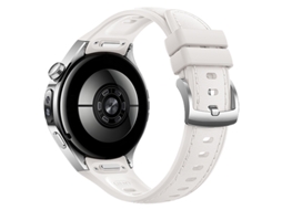 Pulseira de Couro e Silicone para Huawei Watch 5 46mm branco HEXINYIGJLY