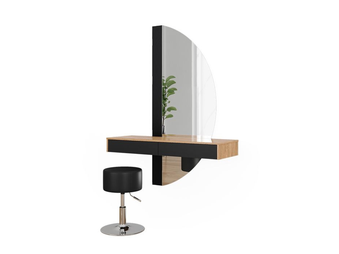 Banqueta Penteadeira Melisa Iluminação VICCO Cinzento (120 cm)