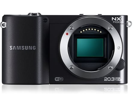 Máquina Fotográfica SAMSUNG NX1100 + 20-50mm  (APS-C) — 20.3 MP | ISO: 100-12800